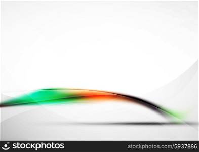 Wave abstract background. Business hi-tech presentation template or advertising layout. Wave abstract background. Business or hi-tech presentation template or advertising layout