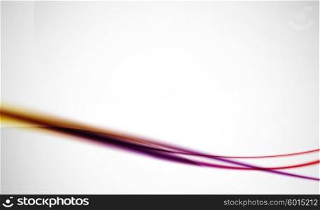 Wave abstract background. Business or hi-tech presentation template or advertising layout. Yellow, red, purple colors