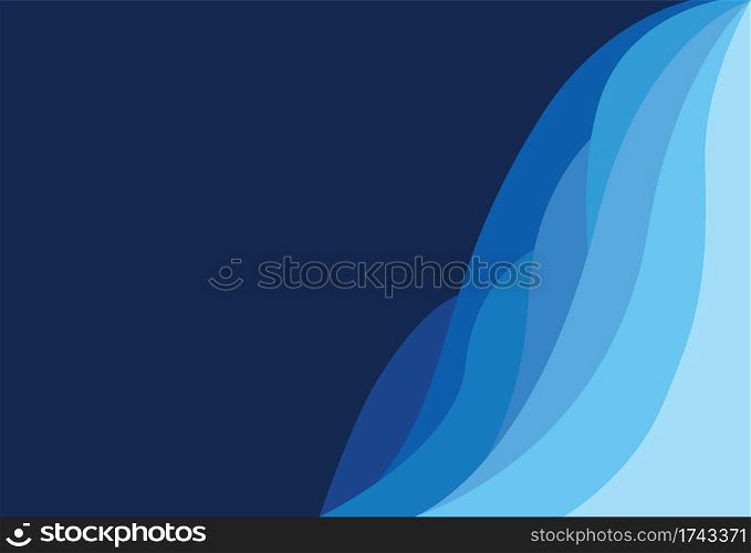 wave aqua color background