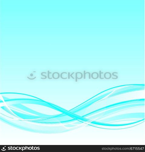 Wave background, vector