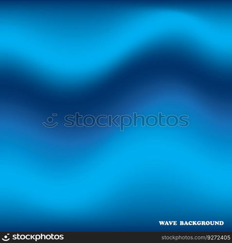 Wave background vector illustratidesignon logo 