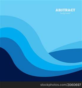 wave background vector illustration design