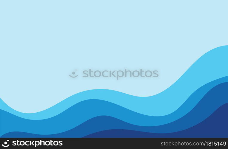 Wave background vector wallpaper