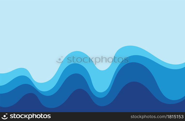 Wave background vector wallpaper