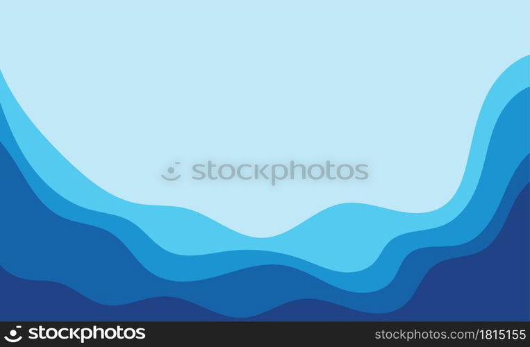 Wave background vector wallpaper