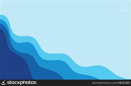 Wave background vector wallpaper