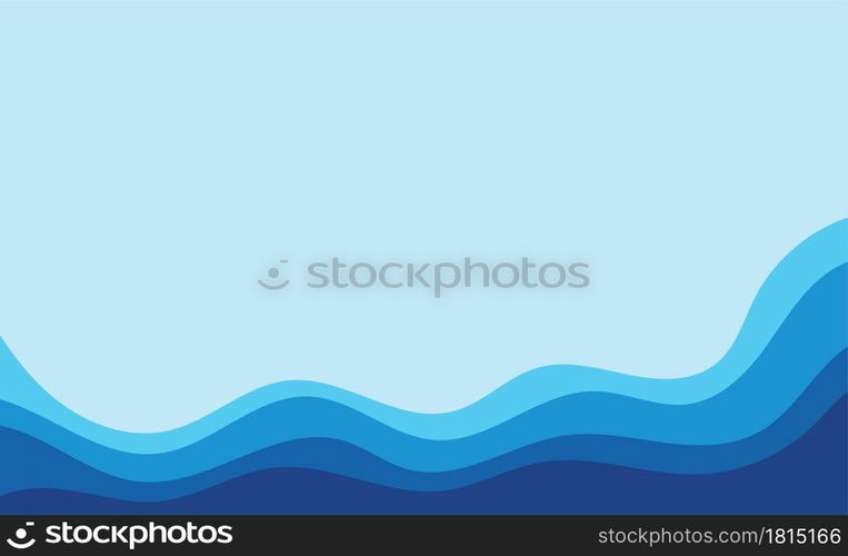 Wave background vector wallpaper