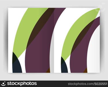 Wave design business brochure or annual report cover. Wave design business brochure or annual report cover. Abstract background