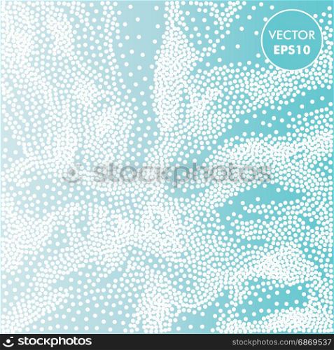 Wave dotted background. Sea vector dots texture.. Wave dotted background. Sea vector dots texture. Engraved illustration.