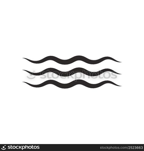 wave icon vector design illustration