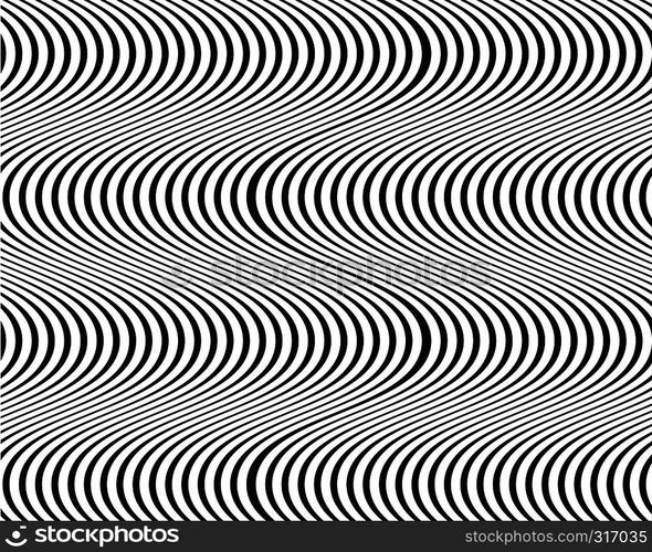 Wave line background vector