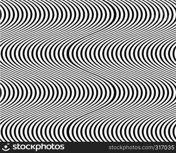 Wave line background vector