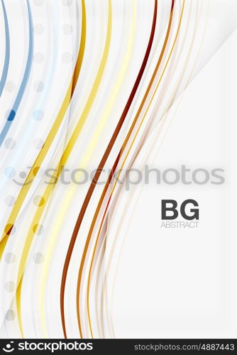 Wave lines abstract background. Wave lines abstract background. Vector template background for workflow layout, diagram, number options or web design