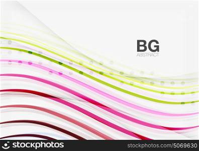 Wave lines abstract background. Wave lines abstract background. Vector template background for workflow layout, diagram, number options or web design