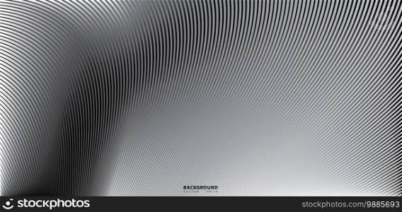 Wave Lines Pattern Abstract Background - simple texture for your design. Abstract line background, Eps10 vector