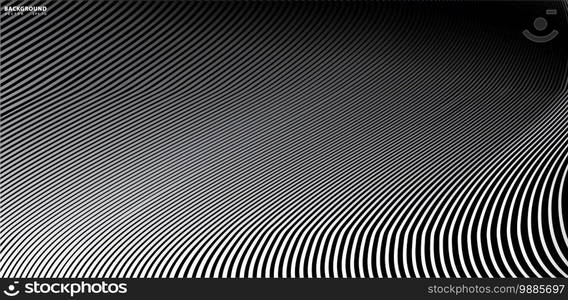 Wave Lines Pattern Abstract Background - simple texture for your design. Abstract line background, Eps10 vector