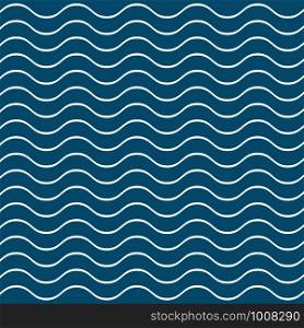 Wave nature flat icon background. Vector eps10
