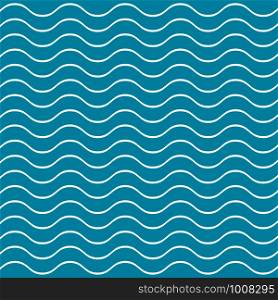 Wave nature flat icon background. Vector eps10