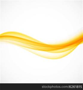 Wave orange background . Wave abstract orange background sunshine vector illustration
