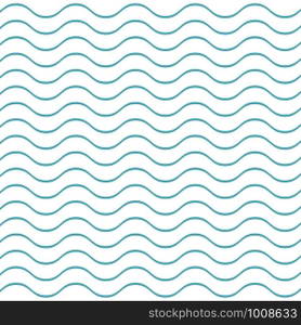 Wave pattern background. nature flat style. Vector