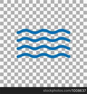 Wave pattern background. nature flat style. Vector