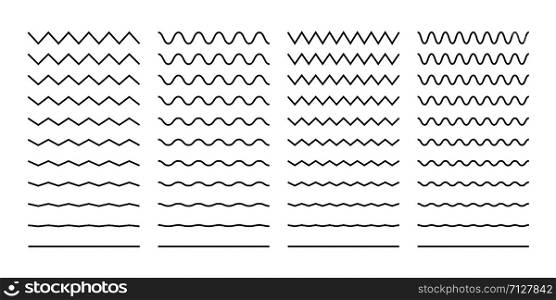 Wave set in abstract style on white background. Decoration element. Geometric design. Vector illustration ocean. Vector line design. Vector sound wave. Vector graphic set. EPS 10. Wave set in abstract style on white background. Decoration element. Geometric design. Vector illustration ocean. Vector line design. Vector sound wave. Vector graphic set.