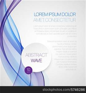 Wave smoke abstract background. Vector illustration EPS10. Smoke wave background. Vector illustration