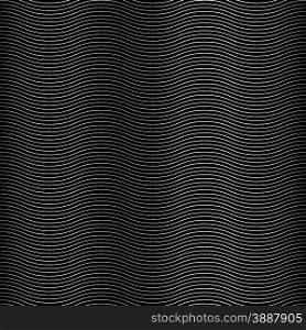 Wave Stripe Background - simple texture for your design. EPS10 vector.