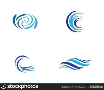 Wave symbol vector icon illustration design