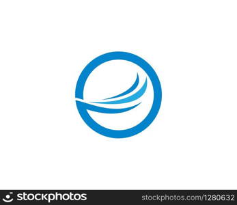 Wave symbol vector icon illustration design