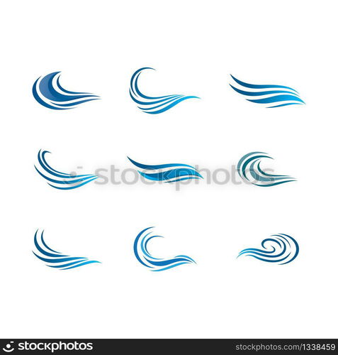 Wave symbol vector icon illustration design