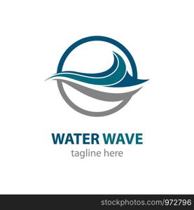 Wave symbol vector icon illustration design