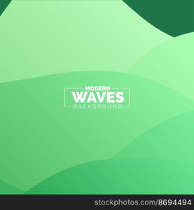 wave vector abstract background flat design stock illustration