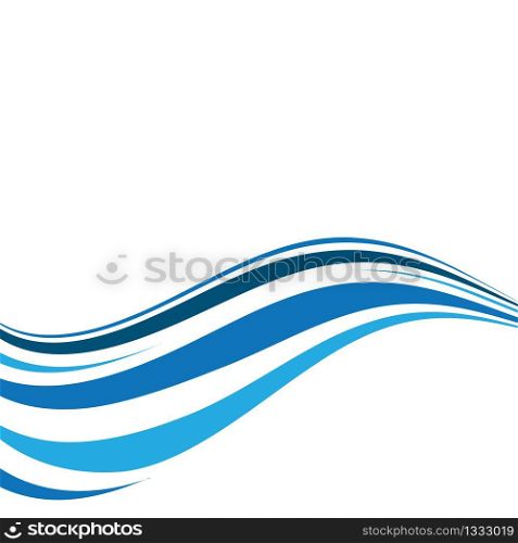 Wave vector icon illustration design