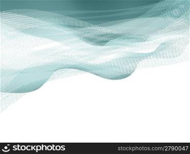 waves background, vector without gradient, only blends