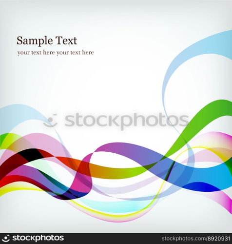 Waves vector image