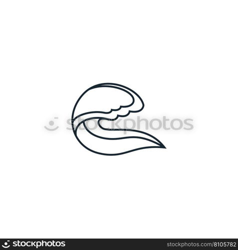 Waves water creative icon from ecology icons Vector Image