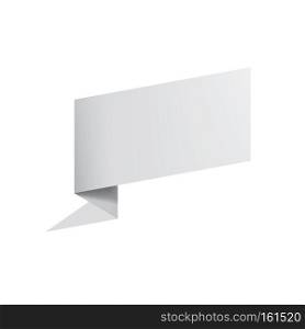 Waving the white flag on a white background. Vector illustration. Waving the white flag on a white background