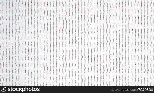 Wavy Abstract Graphic Design. Modern Sense Of Science And Technology Background. Vector Illustration. Abstract Dots Connection Background. Flowing Particles Waves.. Composed Of Particles. Abstract Graphic Design. Modern Sense Of Science And Technology Background. Vector