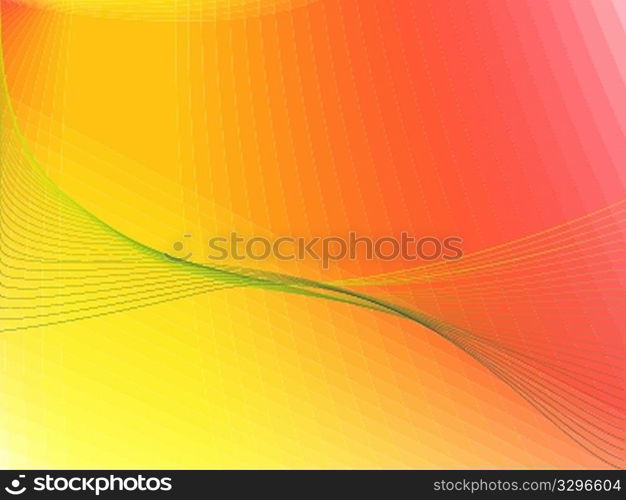 wavy colored background, abstract vector art illustration