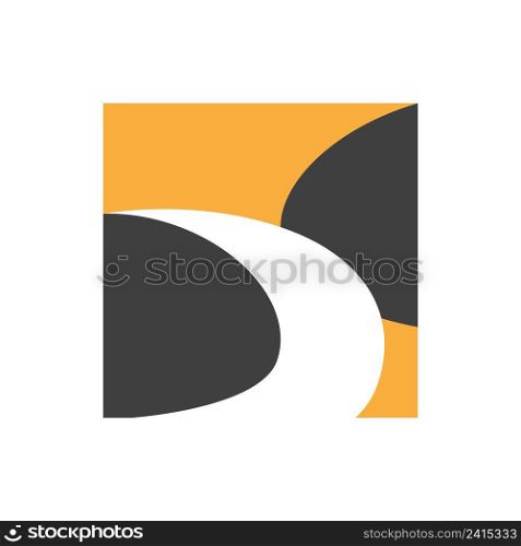 way logo vector template illustration