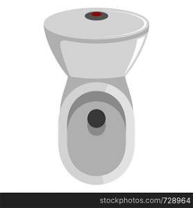Wc icon. Flat illustration of wc vector icon for web. Wc icon, flat style