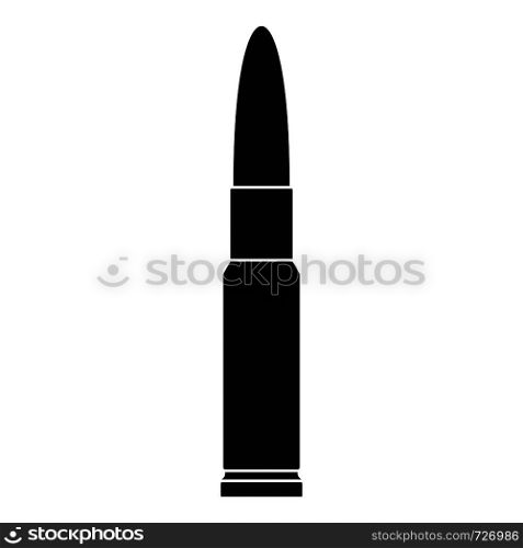 Weapon cartridge icon. Simple illustration of weapon cartridge vector icon for web. Weapon cartridge icon, simple style