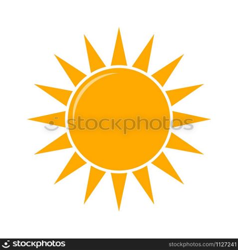 Weather forecast icon, vector. Sunny weather vector illustration. Weather forecast icon, vector. Sunny weather