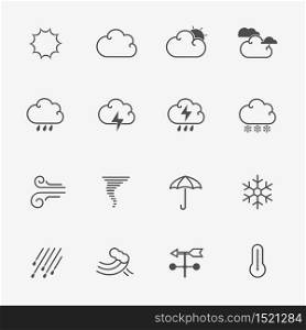 Weather Icons Vector