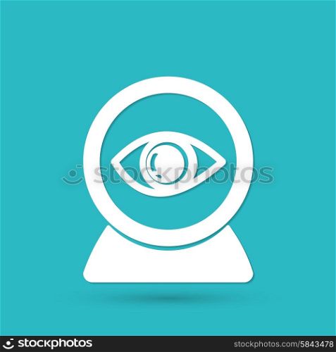 Web camera eye icon