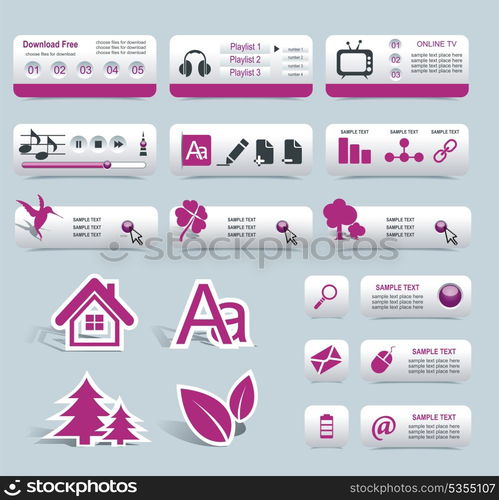 Web Design Frame Vector