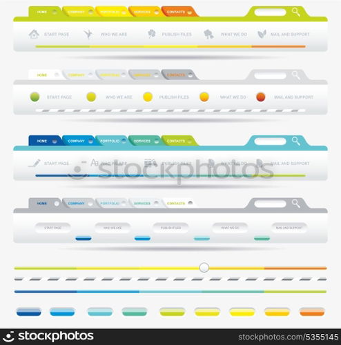 Web Design Frame Vector