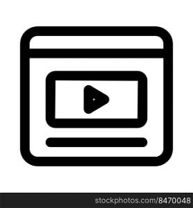 Web flash player with online media playback