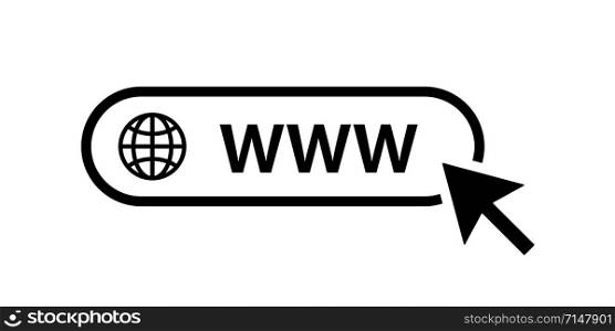 Web icon. WWW sign. Search www vector icon. Web hosting technology. Globe hyperlink icon. Isolated vector. Browser search website page. EPS 10. Web icon. WWW sign. Search www vector icon. Web hosting technology. Globe hyperlink icon. Isolated vector. Browser search website page.